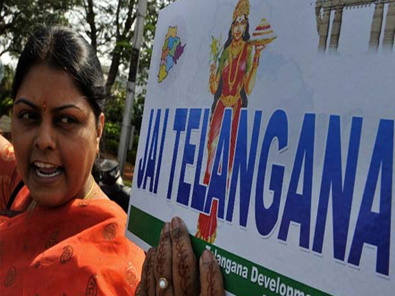 तेलंगणा जन्मले, के. चंद्रशेखर राव पहिले मुख्यमंत्री