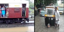 BMCची दुरवस्था उघड, पहिल्याच पावसात मुंबईची 'लाईफलाईन' विस्कळीत
