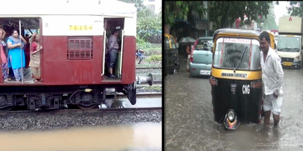 BMCची दुरवस्था उघड, पहिल्याच पावसात मुंबईची 'लाईफलाईन' विस्कळीत