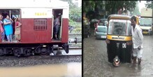 BMCची दुरवस्था उघड, पहिल्याच पावसात मुंबईची 'लाईफलाईन' विस्कळीत