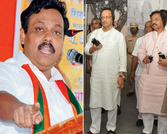 'पवार-तटकरेंची चौकशी झाली पाहिजे'