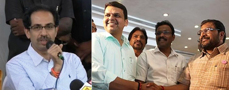 सेना पडली एकटी, घटकपक्ष भाजपमध्ये सामिल; रिपाइं वेटिंगवर !