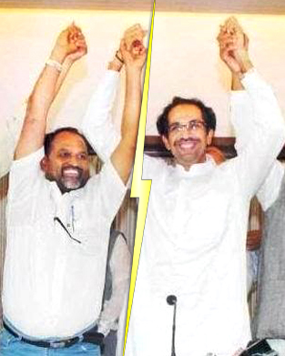 महादेव जानकर 'चव्वनी' छाप नेते - शिवसेना