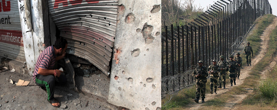 पाकिस्तानी सैन्याच्या कुरापती सुरूच, गोळीबारात 2 ठार