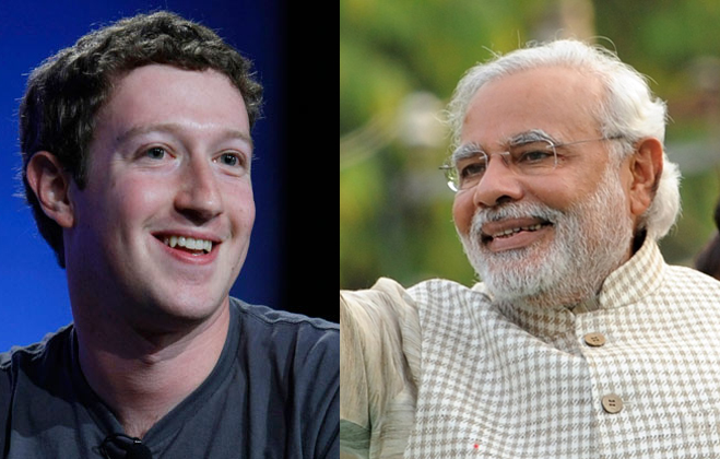 'फेसबुकचा' निर्माता मोदींच्या भेटीला