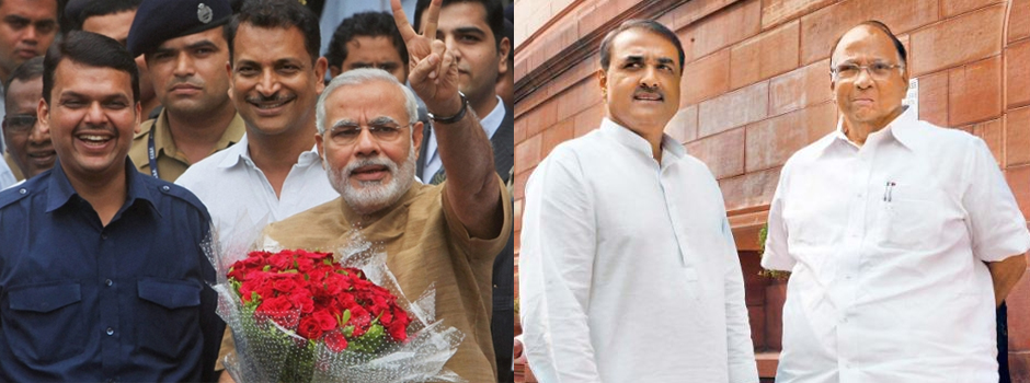 राष्ट्रवादीचा भाजपला बाहेरुन पाठिंबा, सेना वेटिंगवर