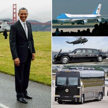 ओबामांची कार भारी, विमान भारी...सुरक्षाच लय भारी !