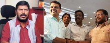 अखेर भाजपला मित्रपक्ष आठवले पण आठवलेंनाच विसरले ! अखेर भाजपला मित्रपक्ष आठवले पण आठवलेंनाच विसरले !
