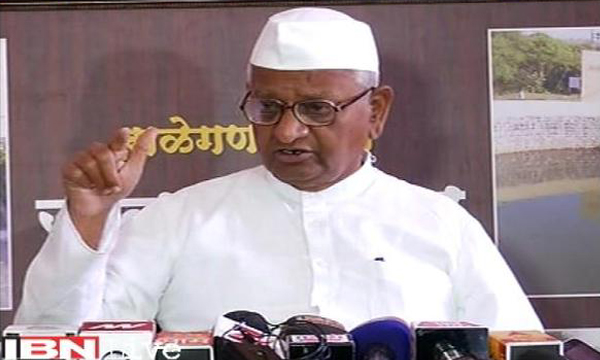 हा नरेंद्र मोदींचा पराभव -अण्णा हजारे