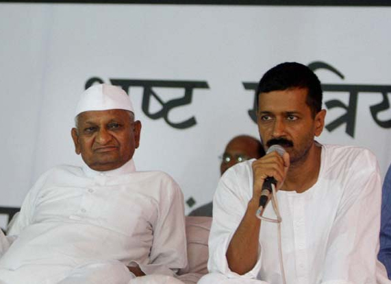 केजरीवाल आज अण्णांच्या सोबत व्यासपीठावर ?