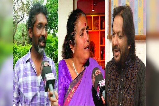  '3 चेहरे'मध्ये रूपकुमार राठोड, नागराज मंजुळे आणि सुषमा देशपांडे 