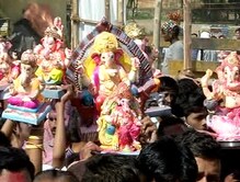 औरंगाबादेत विसर्जन मिरवणुकीचा उत्साह शिगेला