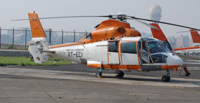 पवनहंसचे हेलिकॉप्टर अरबी समुद्रात कोसळलं