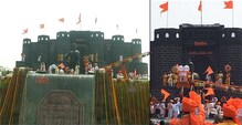 मुंबई विमानतळावर शिवाजी महाराजांच्या पुतळ्याचं उद्धव ठाकरेंच्या हस्ते अनावरण मुंबई विमानतळावर शिवाजी महाराजांच्या पुतळ्याचं उद्धव ठाकरेंच्या हस्ते अनावरण