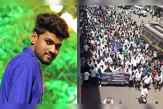 भिंवडीत आरपीआय कार्यकर्त्याच्या हत्येच्या निषेधार्थ मोर्चा 