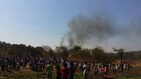 आरे कॉलनीत कोसळलं हेलिकॉप्टर