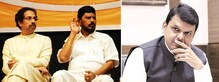 उल्हासनगरमध्ये भाजप-आरपीआय युती तुटली,सेनेसोबत घरोबा उल्हासनगरमध्ये भाजप-आरपीआय युती तुटली,सेनेसोबत घरोबा