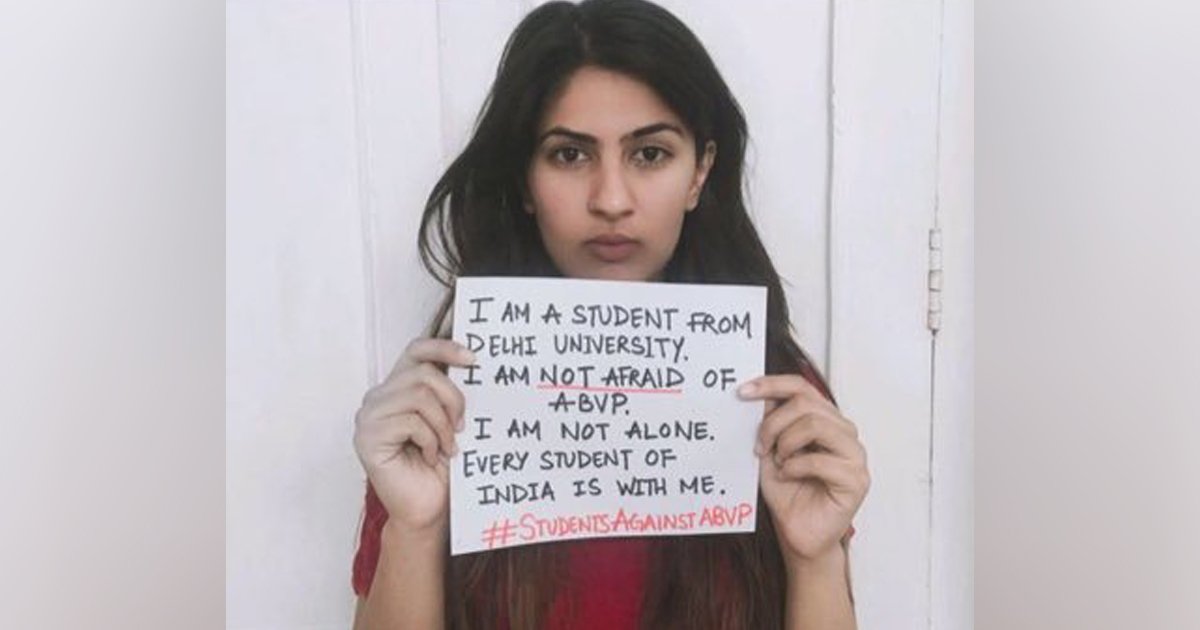 गुरमेहर कौर विरुद्ध अभाविप, काय आहे राडा ?