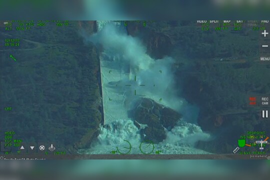 अमेरिकेतलं सर्वात उंच धरण फुटण्याचा धोका 