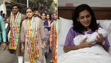 नवजात बाळासह प्रचार करणार मनसेची रणरागिणी नवजात बाळासह प्रचार करणार मनसेची रणरागिणी