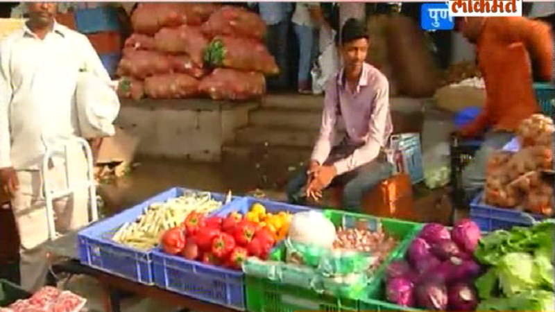 भाज्यांची आवक घटली, दर कडाडले