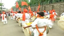 कोल्हापुरात विसर्जन मिरवणुकीला सुरूवात