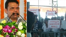 वर्ध्यात मुख्यमंत्र्यांच्या सभेत शेतकऱ्यांची घोषणाबाजी वर्ध्यात मुख्यमंत्र्यांच्या सभेत शेतकऱ्यांची घोषणाबाजी