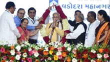पंतप्रधान नरेंद्र मोदींचा बडोद्यात रोड शो