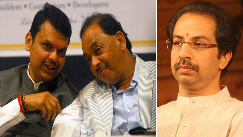 नांदा सौख्य भरे, राणे एनडीएत आणि शिवसेनाही !