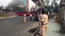 हिंसेच्या तुरळक घटना वगळता महाराष्ट्र बंद शांततेत सुरू हिंसेच्या तुरळक घटना वगळता महाराष्ट्र बंद शांततेत सुरू