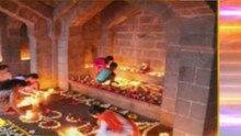 शिवजयंतीच्या निमित्तानं शिवनेरीवर दीपोत्सव