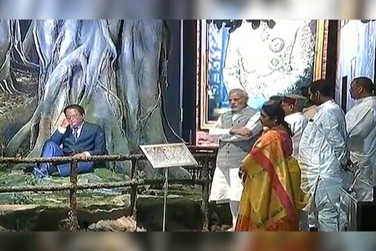 डॉ.बाबासाहेब आंबेडकर राष्ट्रीय स्मारकाचं पंतप्रधानांच्या हस्ते लोकार्पण
