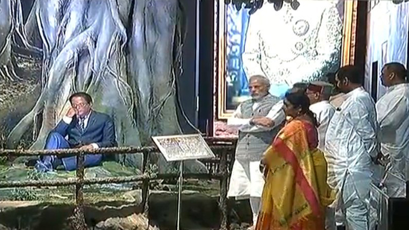 डॉ.बाबासाहेब आंबेडकर राष्ट्रीय स्मारकाचं पंतप्रधानांच्या हस्ते लोकार्पण