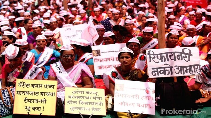 नाणार रिफायनरीचा वाद पेटला, विनायक राऊतांना चपलेनं मारण्याचं BJP नेत्याचं विधान