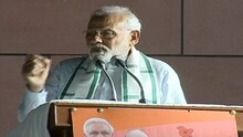 काँग्रेस फुटीचं राजकारण करतं, विजयी सभेत मोदींचा हल्लाबोल