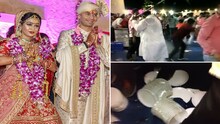 लालूच्या मुलाच्या लग्नात जेवणावरून राडा; कार्यकर्त्यांनीच केली तोडफोड