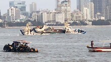 मुंबईच्या समुद्रात फ्लोटिंग हॉटेल बुडालं, सुरक्षेची ऐशीतैशी?