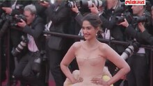 कानमध्ये नववधू सोनमचा जलवा
