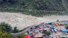 हिमाचलमध्ये जोरात पाऊस, रावीचं रौद्र रूप