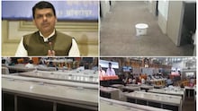 आप आये बारिश लाये, असं महापौरांनी म्हणताच मुख्यमंत्र्यांच्या भाषणावेळी छतातून धारा!