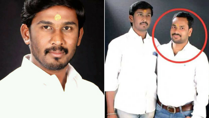 लाल वर्तुळात आरोपी चंदनकुमार शर्मा