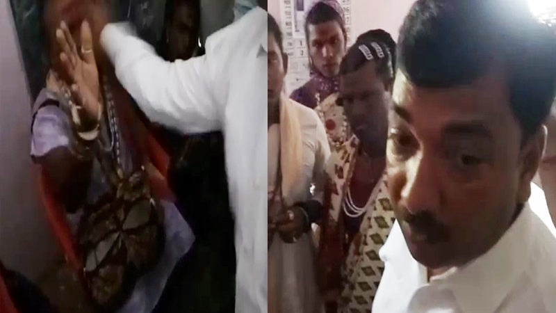 VIDEO : चोर समजून दोघांना मारहाण,भाजप आमदारानेही कानशीलात लगावली