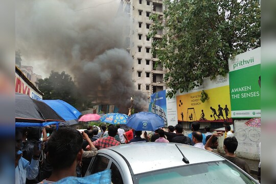 घाटकोपर विमान अपघात : थोडक्यात वाचला 40 कामगारांचा जीव, नाही तर...