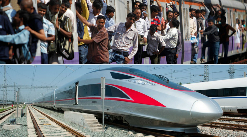 मुंबईकरांचा संताप! आधी लोकल नीट करा मग बुलेट ट्रेनचं बघा