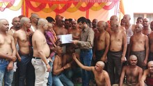 VIDEO : मराठा आंदोलन: तरुणांनी मुंडन करून केस पाठवले मुख्यमंत्र्यांना !