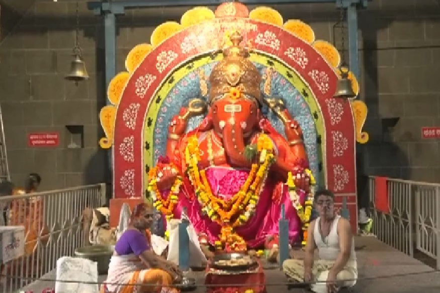 गावाकडचे गणपती : कृष्णा नदी तीरावरील वाईचा 'ढोल्या' गणपती