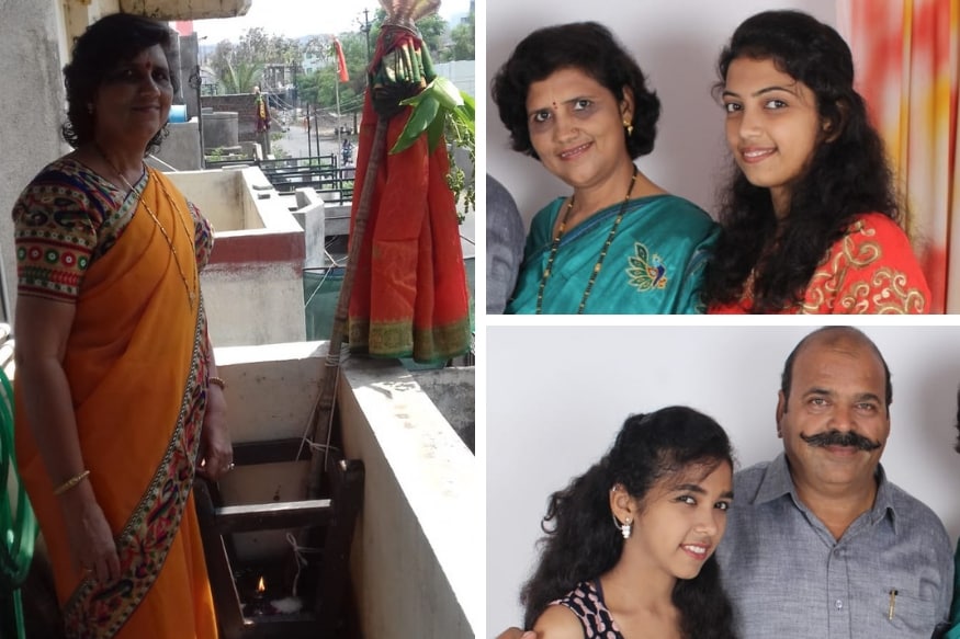 माझा पीएचडीचा अभ्यास सुरू होता, त्या वेळी दोन्ही मुलींचं ग्रॅज्युएशन झालेलं होतं. त्या वेळी मुली माझ्या आई झाल्या. अभ्यासासाठी मला वेळ मिळावा याकडे त्यांचं लक्ष असायचं. रात्र रात्र जागून थिसिस लिहायचे त्या वेळी मला रात्री चहाही करून द्यायच्या. या सर्व प्रवासात पदोपदी साथ मिळाली ती माझे पती वसंत साठे यांची. माझा पीएचडीचा अभ्यास सुरू होता, त्या वेळी दोन्ही मुलींचं ग्रॅज्युएशन झालेलं होतं. त्या वेळी मुली माझ्या आई झाल्या. अभ्यासासाठी मला वेळ मिळावा याकडे त्यांचं लक्ष असायचं. रात्र रात्र जागून थिसिस लिहायचे त्या वेळी मला रात्री चहाही करून द्यायच्या. या सर्व प्रवासात पदोपदी साथ मिळाली ती माझे पती वसंत साठे यांची.
