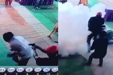 भर मंडपात गोळ्या घालून हत्या, 'LIVE MURDER' सीसीटीव्ही कॅमेऱ्यात कैद