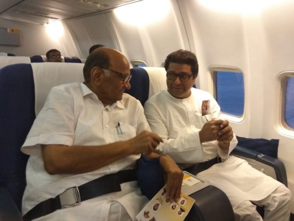 शरद पवार आणि राज ठाकरे यांच्यातील राजकीय मैत्री सर्वश्रूत आहे. याच वर्षी फेब्रुवारी महिन्यात शरद पवार आणि राज ठाकरे एकाच व्यासपीठावर एकत्र आले होते. पुण्यात जागतिक मराठी अकादमीतर्फे 'शोध मराठी मनाचा' या कार्यक्रमात राज ठाकरे यांनी शरद पवार यांची प्रकट मुलाखत घेतली होती. ही मुलाखत प्रचंड गाजली. शरद पवार आणि राज ठाकरे यांच्यातील राजकीय मैत्री सर्वश्रूत आहे. याच वर्षी फेब्रुवारी महिन्यात शरद पवार आणि राज ठाकरे एकाच व्यासपीठावर एकत्र आले होते. पुण्यात जागतिक मराठी अकादमीतर्फे 'शोध मराठी मनाचा' या कार्यक्रमात राज ठाकरे यांनी शरद पवार यांची प्रकट मुलाखत घेतली होती. ही मुलाखत प्रचंड गाजली.