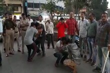 VIDEO: नाशिक पोलिसांची सिंघम स्टाइल, ऑन द स्पॉट दिली शिक्षा